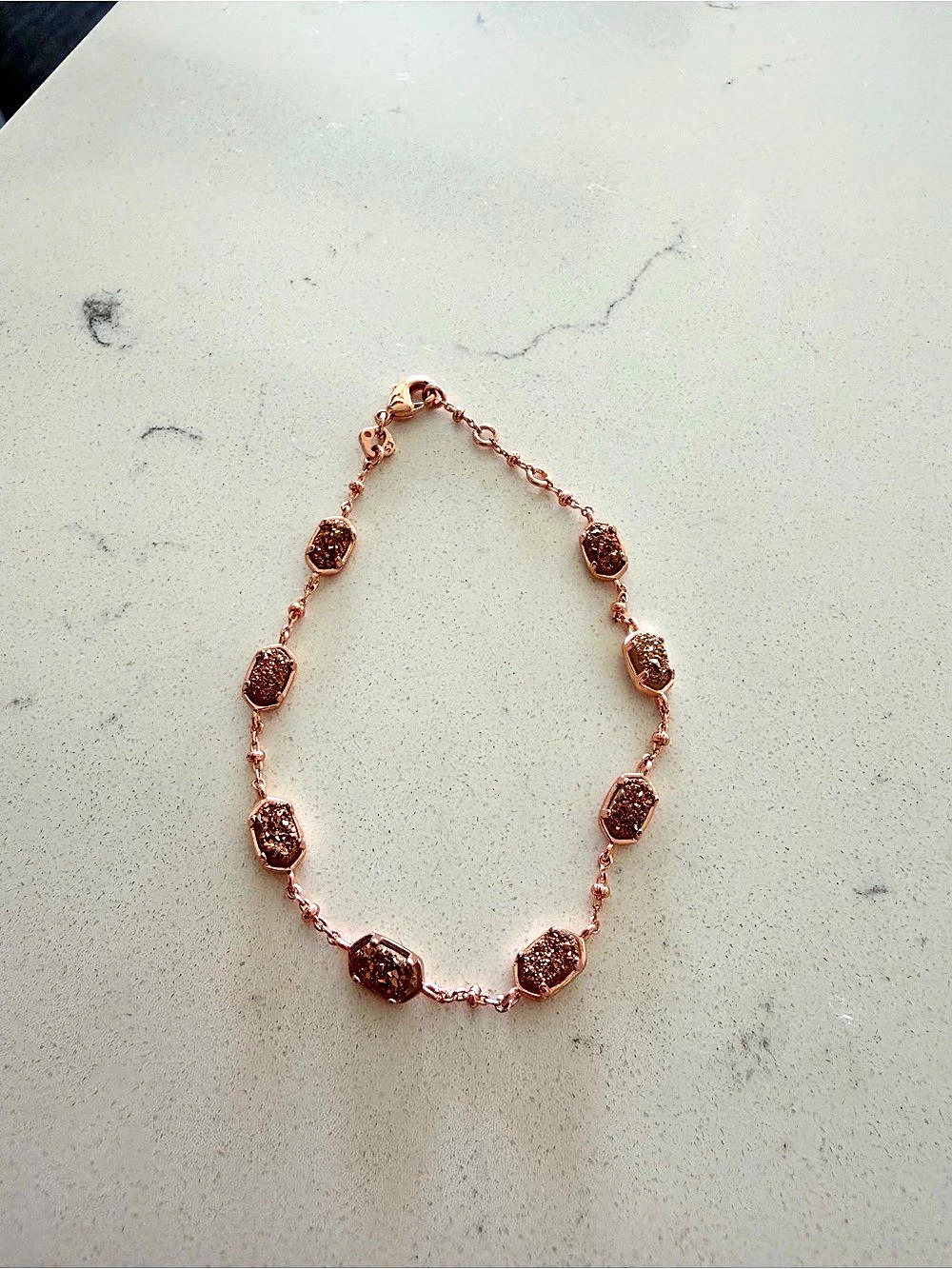 Kendra Scott Emilie Rose Gold Chain Bracelet
